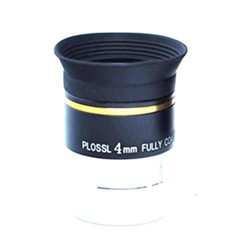 Ocular de 1,25 pulgadas y 4mm con lente de metal para telescopio astronómico