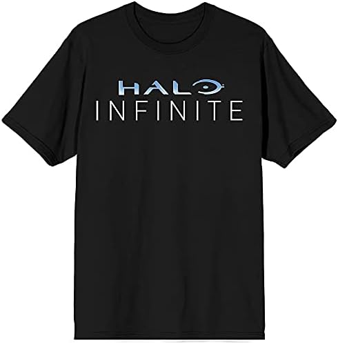Halo Infinite Logotype Black T-Shirt-S | Amazon.com