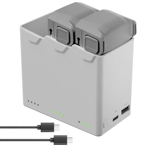 YATEOO Intelligent Flight Battery Plus(2-Pack) with Bi-Directional Charging Hub for DJI Mini 5 Pro 5000 mAh 47 Mins Flight Time Upgrade 2026