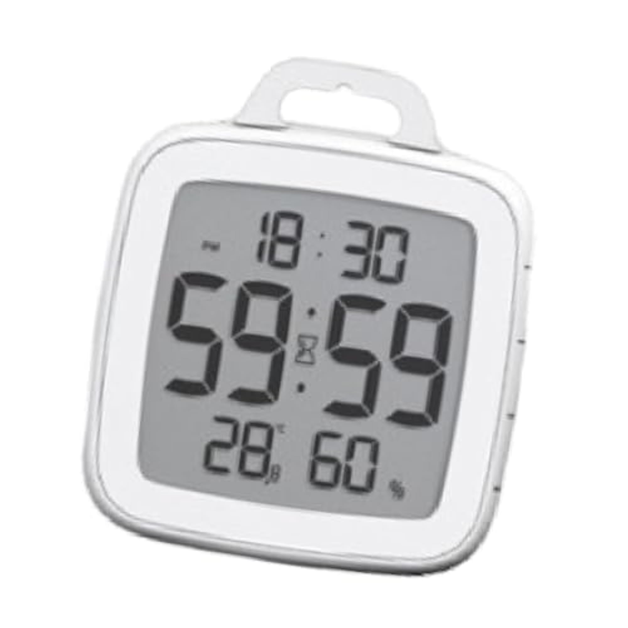 Digital Wall Clock Countdown SPA Hanging or Tabletop Shower Clock