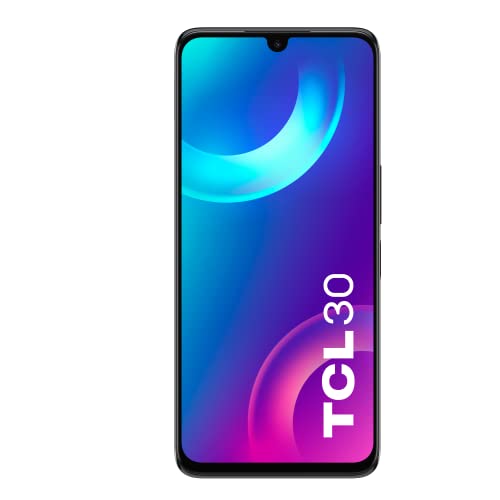 TCL 30 - Smartphone 4G 4Go RAM+64Go - Téléphone Portable Écran 6,7' FHD+AMOLED - Design Ultra Fin 7,8mm - Triple Caméra AI 50MP - Batterie Longue Durée 5000mAh - Selfie Grand Angle - Techno Black