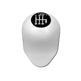 10x1.25mm Thread 6 speed JDM Drift White Shift Knob for Nissan Sentra SER Spec V
