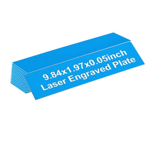 Plaque Nominative Bureau Ciel et Blanc | PATIKIL Lot de 15