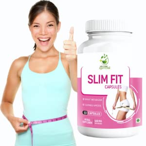 Wecure Ayurveda Slim Fit Premium Weight Management Capsules with Ashwagandha, Garcinia Mangostana, Coffee Arabica, & Digestion, Increases Metabolism, Mood Enhancer, Herbal Dietary Supplement,100% Vegan, 60 capsules (B0B3N3CBGF) Amazon Price History, Amazon Price Tracker