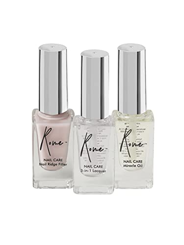 Set of 3 Nail Care – Nail Ridge Filler, Nail Ridge Filler, Lacquer