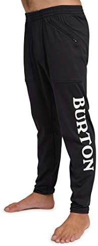 Burton Mens Midweight Stash Pant, True Black New, Medium