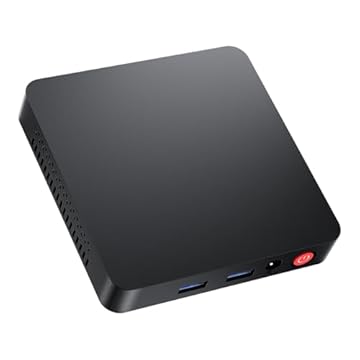 Beelink Mini PC Mini S13 - Intel N150 de 13ª geração (até 3,6 GHz), 16GB DDR4/500GB SSD Mini computador, suporta tela dupla 4K, WiFi6, BT5.2, LAN, USB3.2/alimentação automática/escritório/casa