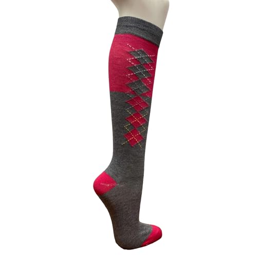 Image of SocksKnee Women Multi-Pack Colorful Variety Design Assorted Activewear Knee-High Stocking Socks, 9-11