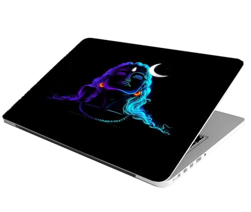 Image of Laptop Skin Stickers HD Quality Sticker for Laptops Upto 15.6 inch (Dustproof|Waterproof|Scratchproof|Reusable) - ADIYOGI RON3