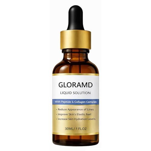 Gloramd Liquid Solution Gloramd Face Lifting Serum Anti-Aging Serum Essence Oil With Peptide & Collagen Hydration Moisturizing and Firming Reduce Fine Lines (1)