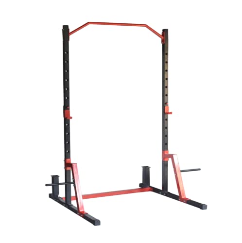 Image of Hashtag Fitness Multifunction Power Adjustable Rack Squat Stand Power Rack cage for Home Gym equipments Squat Stand with j Hooks and Pull up bar
