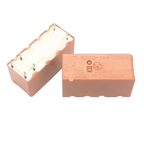 Relé de 6 pines RZ03-1A4-D009 de 9V CC 16A para reparar placas quemadas por subidas de tensión