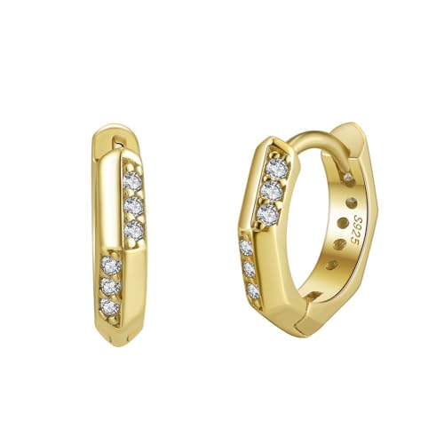 Boucles d'oreilles créoles en argent pour illuminer vos tenues