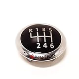 einfach & schnell anzubringen Original VW 4Motion Plakette für Schaltknauf Sport Tuning Emblem chrom