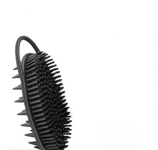 Ultra Soft Exfoliating Silicone Bath Brush, 2-in-1 Body & Shampoo Brush, Premium Silicone Loofah Scrubber, Scalp Massager|KRI-P245-picture-36
