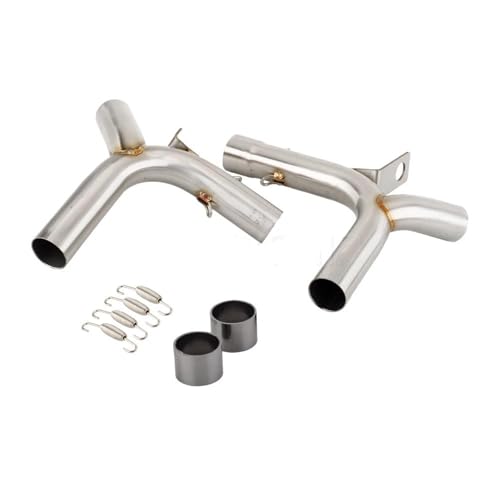 YZITSRQ Für Triumph Thunderbird Für 1600 Für 1700 Storm 2009-2019 Moto Auspuff Mid Rohr Motorrad Auspuffrohr Auspuff System Schalldämpfer Motorrad-Auspuffrohr