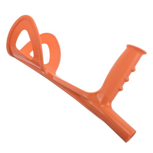 Poignée de canne de marche orange pour usage intérieur et extérieur