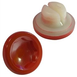 RED Inserts for RHOX Color Series Golf Cart Wheels