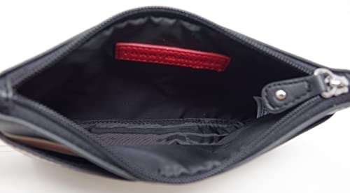 Image of Tommy Hilfiger Women's Logo Printed Medium Wristlet Wallet Clutch Bag