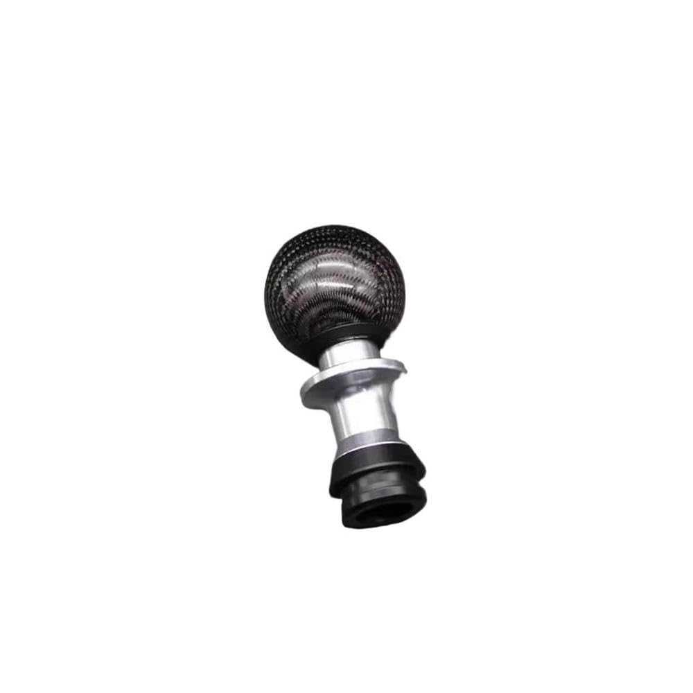 POANBCGY Shift Ball Joint Real Carbon Fiber Gear Shift Knob for BMW E46 E90 E60 E92 Gear Ball Head(Carbon Fiber)