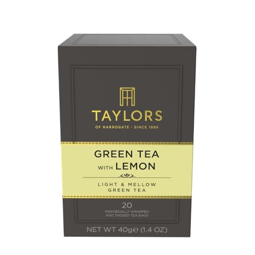 Taylors of Harrogate Green Tea with Lemon, Individually Wrapped...