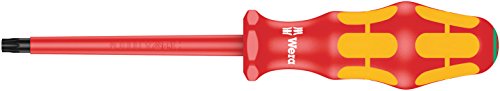 Wera 167i TX30 x 4in Kraftform Plus Torx insulated screwdriver, TX30 x 4 in.