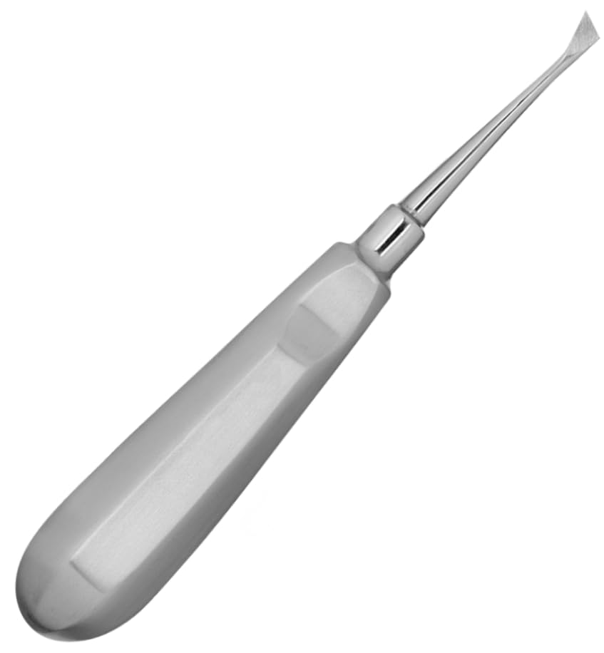 AmeriCan Goods 1/Pcs Dental Elevators Cryer Straight #45 Premier Stainless Steel Solid Professional Instrument