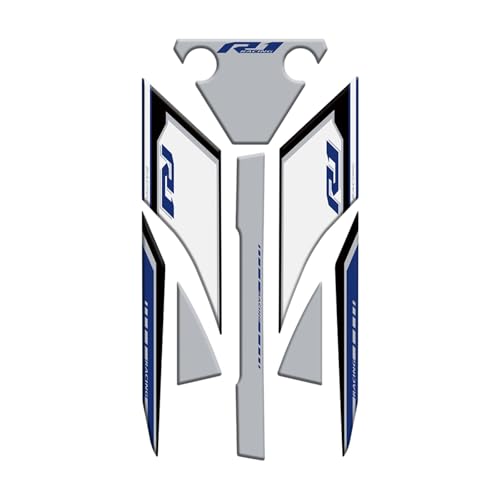 Panneau de protection peinture gel 3D Yamaha YZF R1 R1M kit autocollants siège arrière moto