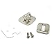 Security Anchor Base Plate for Keyed or Combination Cable Locks,Desk Mount Anchor Accessory for Cable Locks
