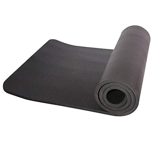 IRIS Fitness Nonslip Exercise Yoga Mat, NBR Multi-Purpose Mat for Fitness, Pilates, Gymnastics, Core Exercises, Stretches and Home Workouts, For Men and Women (183 cm X 61 cm X 10 mm)-picture-23