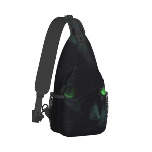Small Sling Bag para Mujer y Hombre Negro