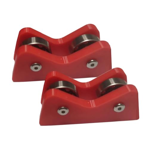 QSTDGVPW 2Pcs Billiard Straightness Checker Snooker Club Straightness Detection Inspect Tool, Red