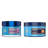 Blue Nectar Face Moisturizer & Turmeric Face Mask - Natural Ayurvedic Skincare Set for Radiant Skin