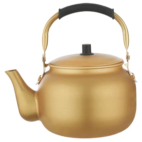 Gatuida Hervidor De Aluminio De Tetera Práctica Para Cocina Hervidor De Agua Para Uso Diario Fácil De Transportar