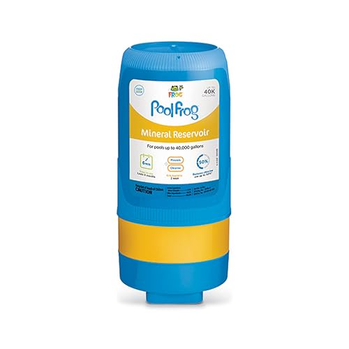 FROG Replacement Mineral Reservoir for use with Pool FROG Model 5400 and XL PRO Cyclers - Prefilled Mineral Cartridge for Quick & Easy Pool Sanitization