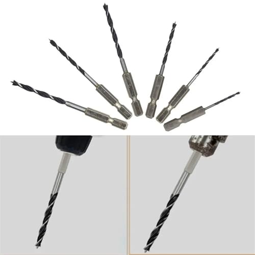 Foret à trois pointes pour percer sans dévier avec sa mèche de 2.5mm - 4