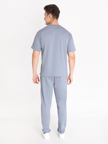 Image of CHKOKKO Men Training Suit Casual Summer Track Suit Co-Ord Sets
