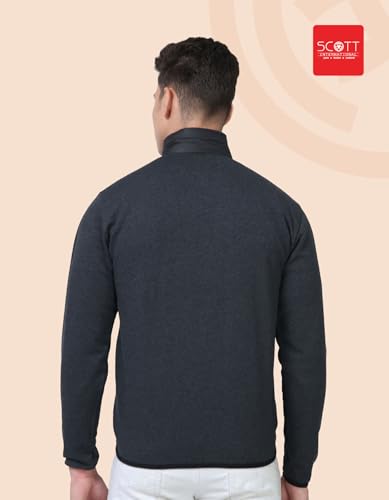 Image of Scott International Jackets for Men | Winter wear | Men's Polyester Full Sleeve Zip with Pocket | Men Jackets
