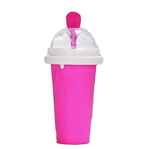 Farrom Granizado Helado Fabricante Exprimir Peasy Slush Rápido Refrigeración Taza Batido Botellas - Rojo, One Size
