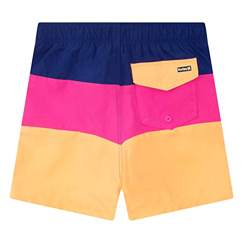 Bermudas Hurley para niño azul evitan desgaste en juegos de 4 años 2