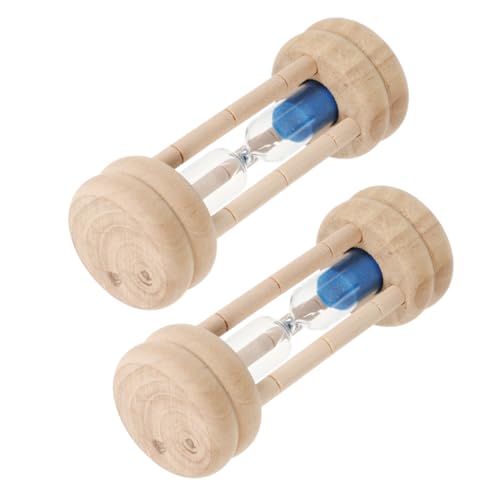 ABOOFAN 2pièces Sablier pour Garçon Fille De Sabliers Portables pour Brosse à Dents Petit Décoratif Forme De