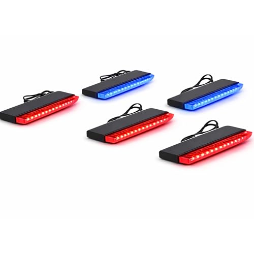 Image of UBH Roof Marker LED Lights For Cars, Trucks, Or Suv 4 X 4 Thar (UFO) (UFO Light (red and blue))