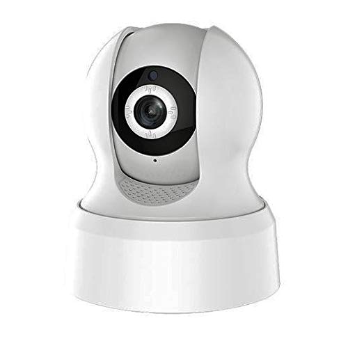 Camara IP WiFi Motorizada Audio Funciones Domotica App Tuya Smart. Interior, Compatible Google Home, Amazon Alexa Echo. Facil instalación con visión remota a través teléfono móvil Internet NIP-23AI