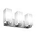 Access Lighting 50177LEDDLP-BS/OPL Archi Dimmable LED Wall & Vanity, Silver