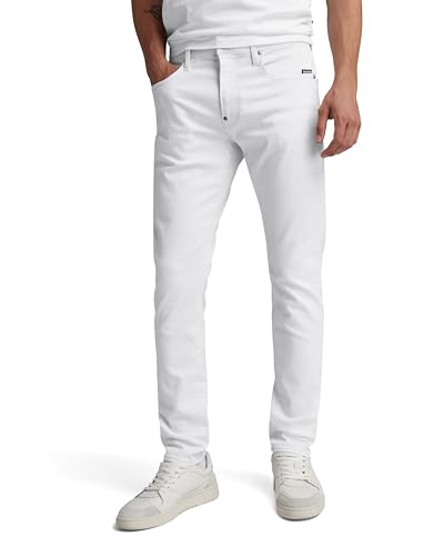G-STAR Men Resell FWD Skinny Jeans, Blanco (Paper White Gd D20071-c258-g547), 28W x 32L