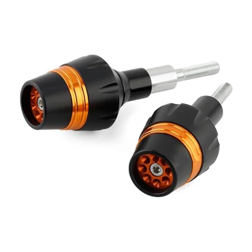 SRQORT Protector De Choque Protector Deslizante Marco para Kawasaki ZX6R para Ninja 13-18 para ZX 6R 636 Protectores Carenado Motor Motocicleta Protección contra Caídas Protector De Caída(Naranja)