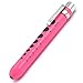 AAProTools Pen Light Nurse Penlight Medical Reusable White Led Pen Light with Pupil Gauge Measurements for Doctor Stethoscope Healthcare Nursing School Students(Dark Pink)