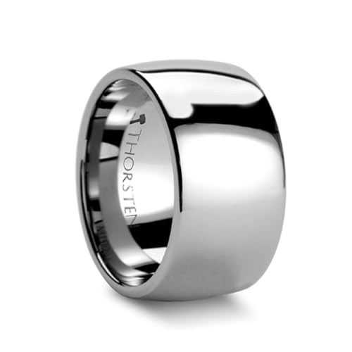 Alliance en carbure de tungstène pour homme Dominus par Roy Rose Jewelry de 2mm à 12mm