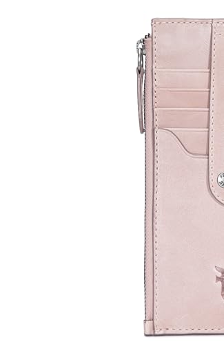 Image of Frye Women's Melissa Snap Card Wallet, Stylish Design with Holder & Slots, Compact for Purse