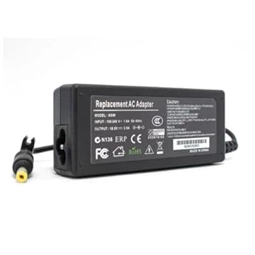 Fonte Carregador para Notebook HP Pavilion ZE2200 DV2760BR Slim 15-B142dx Compaq NC8230 Compaq Presario V5000 HP 420 18.5V 3.5A 65W Plug Conector 4.8x1.7mm (Pino Fino) Bivolt Com Cabo De Força